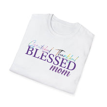 Load image into Gallery viewer, Blessed and Thankful Unisex Sof-tstyle T-Shirt