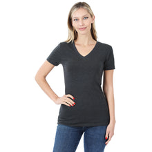 Load image into Gallery viewer, Women Saints Rhinestone Shirt V neck Stretchy shirt