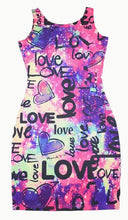 Load image into Gallery viewer, Tank Top Dress printed Dress