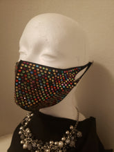 Load image into Gallery viewer, Rhinestone Mask Multi-colors