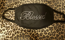 Load image into Gallery viewer, Rhinestone Blessed Women Mask