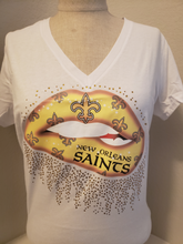 Load image into Gallery viewer, Women Saints Rhinestone Shirt