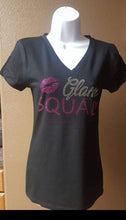 Load image into Gallery viewer, GLAM Squad Birthday Rhinestones shirt