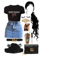 Load image into Gallery viewer, Sagittarius Girl Rhinestone bling Shirt