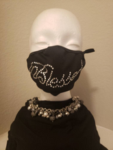 Load image into Gallery viewer, Rhinestone Blessed Women Mask