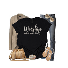 Load image into Gallery viewer, Women Worship Praise Tee