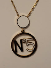 Load image into Gallery viewer, Gold Circle 5 VIP Necklace

