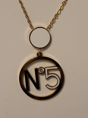 Gold Circle 5 VIP Necklace