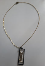 Load image into Gallery viewer, Black and Gold Yes Necklace set
