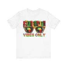 Load image into Gallery viewer, Juneteenth Vibe Unisex Short Sleeve Tee
