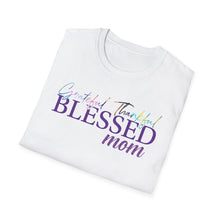 Load image into Gallery viewer, Blessed and Thankful Unisex Sof-tstyle T-Shirt
