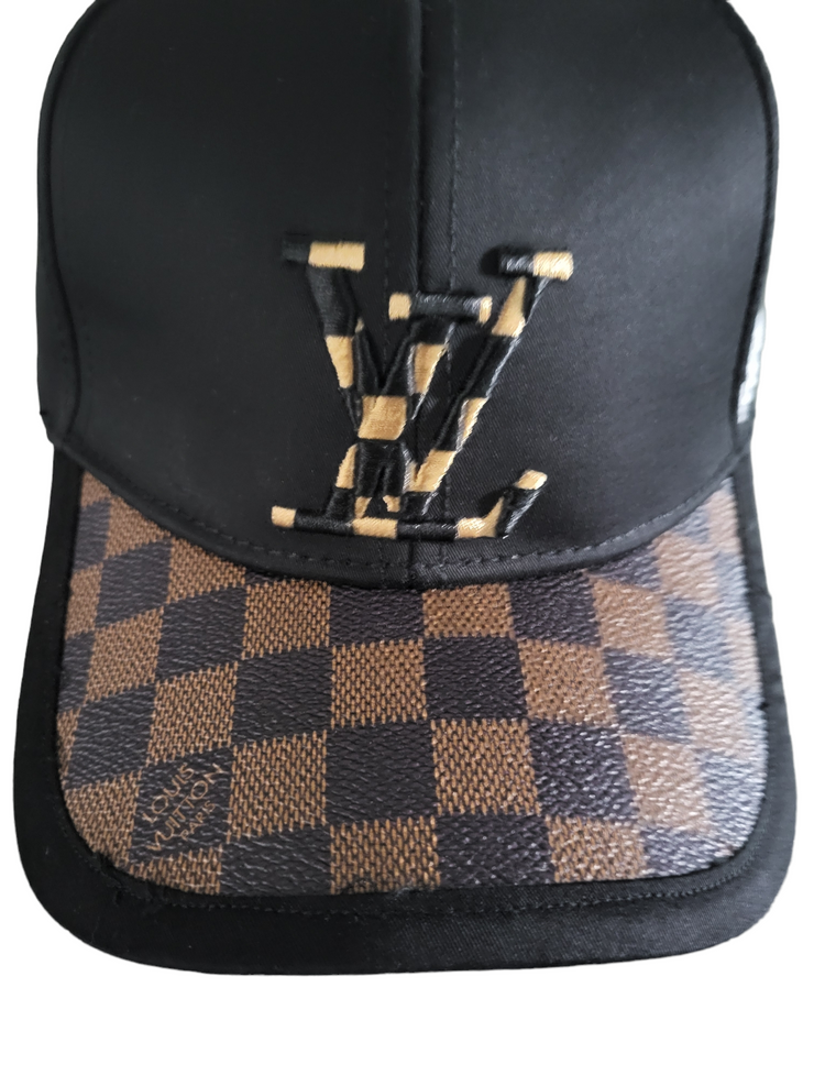 Checker VIP leather baseball Cap