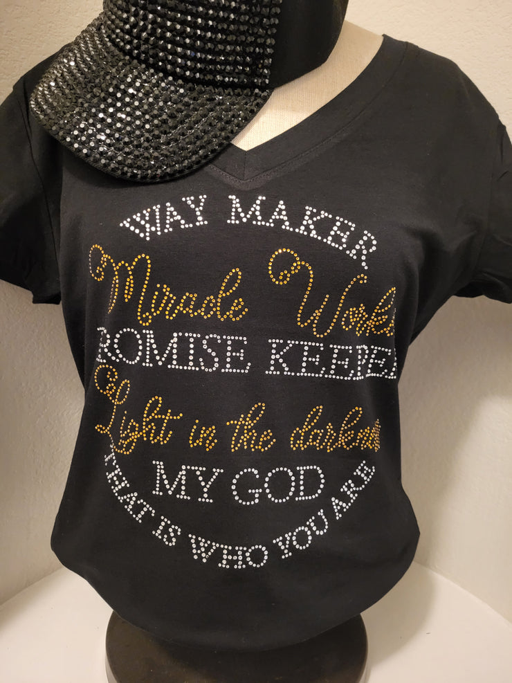 Waymaker, Miracle Worker CHRISTIAN Women  Shirt