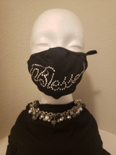 Load image into Gallery viewer, Rhinestone Blessed Women Mask
